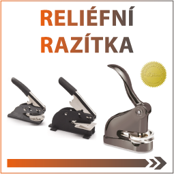 Kategorie reliéfních razítek