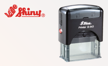 Kvalitní razítka značky Shiny