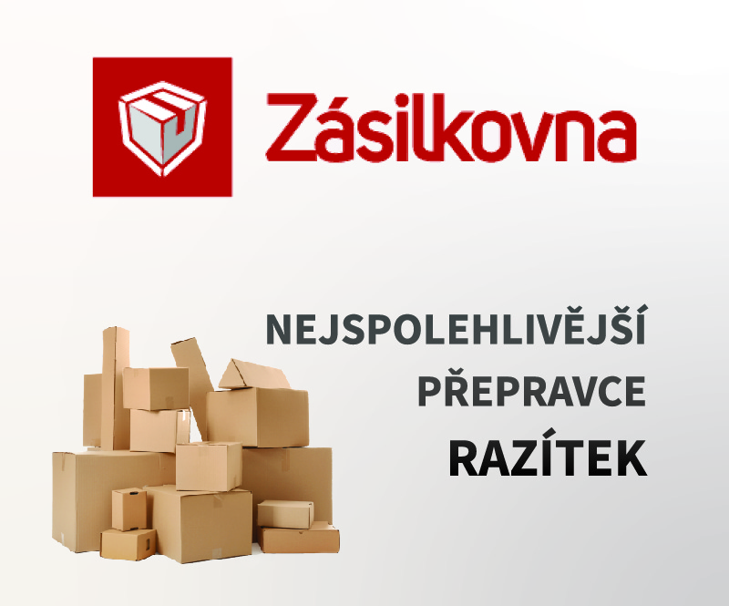 Zásilkovna - nejspolehlivější přepravce razítek po ČR