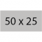 50 x 25 mm
