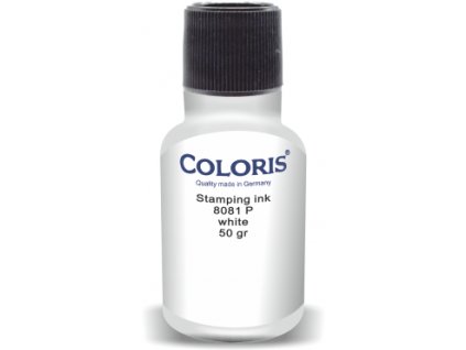 barva coloris stamp 8081 p 50 ml bila