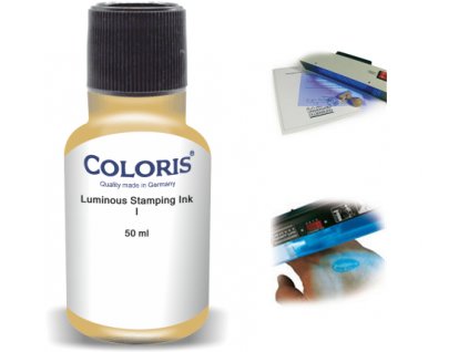 barva coloris stamp luminous ink i nahled