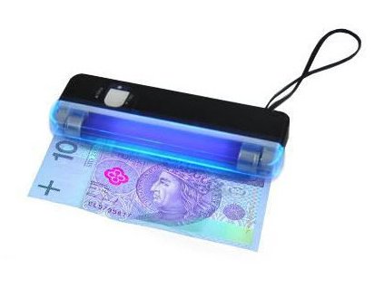 lampa stamp uv zkousecka vodoznaku