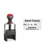 razitko shiny stamp datumove kovove h 6100 heavy duty s textem nahled