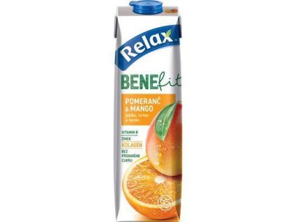 NÁPOJ POMARANČ-MANGO 1l KOLAGEN RELAX