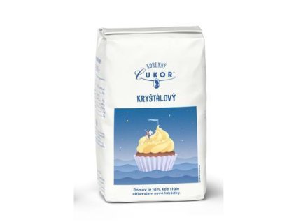 CUKOR KRYŠTÁL 1kg KORUNNÝ