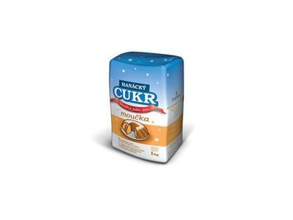 CUKOR PRÁŠKOVÝ 1kg HANÁCKÝ