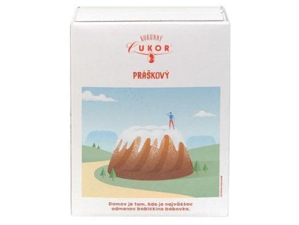 CUKOR PRÁŠKOVÝ 500g KORUNNÝ