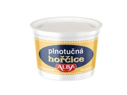 HORČICA PLNOTUČNÁ 100g ALBA PLUS