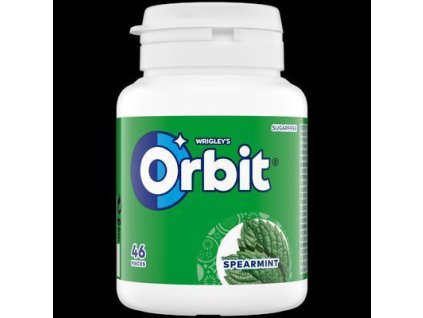 ŽUVAČKY ORBIT SPEARMINT 64g DÓZA DRAŽÉ