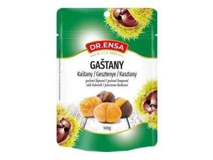 GAŠTANY PEČENÉ LÚPANÉ 100g DR. ENSA