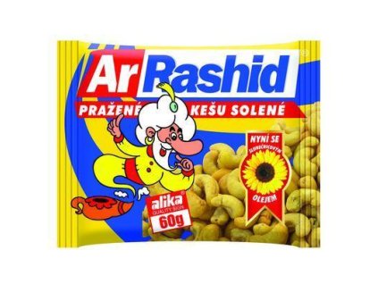 KEŠU PRAŽENÉ SOLENÉ 60g ARRASHID ALIKA