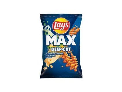LUPIENKY LAY´S MAX DEEP CUT CHEESE&ONION 120g
