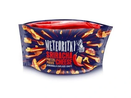 PEČIVO SLANÉ METEORITKY SRIRACHA CHEESE 75g