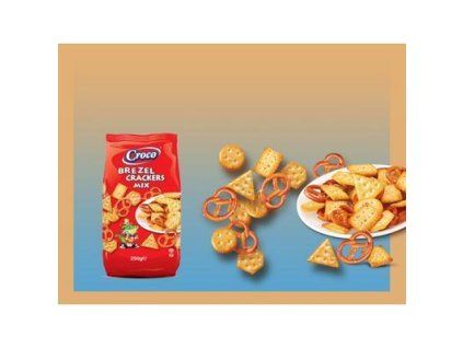 PRACLÍKY A KREKRY MIX 250g CROCO