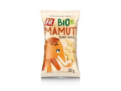 SNACK BIO MAMUT ARAŠIDY 50g FIT BEZLEP