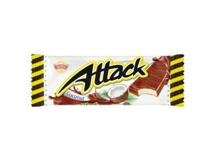 OBLÁTKY ATTACK KOKOSOVÉ CELOMÁČANÉ 30g