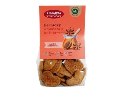 PERNÍČKY BIO MEDOVÉ 100g ZEMANKA