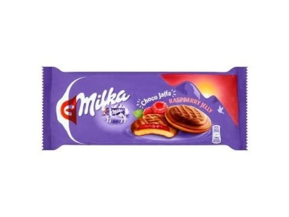 PIŠKÓTY MILKA JAFFA MALINA 147g BISCUITS RASPBERRY JELLY