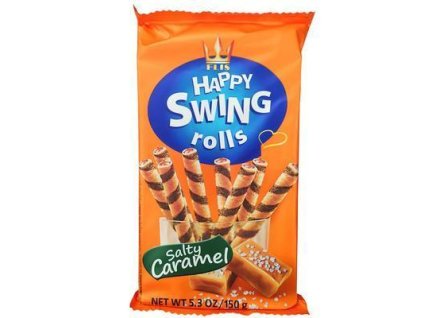 TRUBIČKY HAPPY SWING SLANÝ KARAMEL 150g