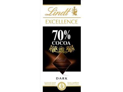 ČOKOLÁDA EXCELLENCE CACAO 70% 100g LINDT