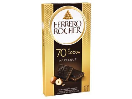 ČOKOLÁDA FERRERO ROCHER 70% DARK 90g