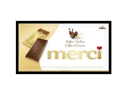 ČOKOLÁDA MERCI TABLETS KÁVOVÁ 100g