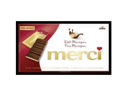 ČOKOLÁDA MERCI TABLETS MARCIPÁN 112g