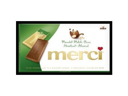 ČOKOLÁDA MERCI TABLETS ORIEŠKOVÁ 100g