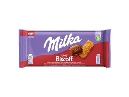 ČOKOLÁDA MILKA BISCOFF LOTUS 90g