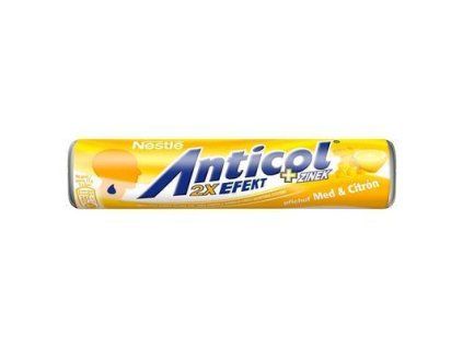 CUKRÍKY ANTICOL MED-CITRON ROLKA 50g