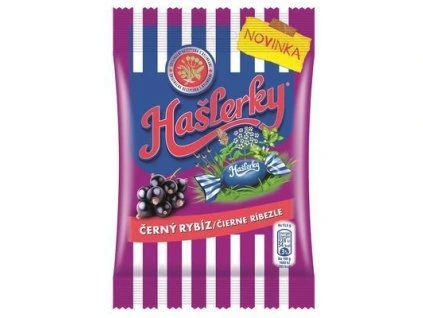 CUKRÍKY HAŠLERKY ČIERNE RÍBEZLE 90g