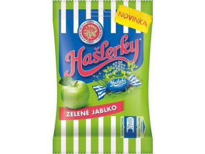 CUKRÍKY HAŠLERKY ZELENÉ JABLKO 90g