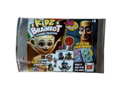 LÍZATKO BRAINROT S NÁLEPKAMI 5,5g
