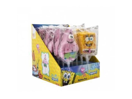 LÍZATKO SPONGE BOB MALLOW POP 45g