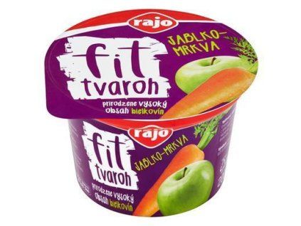 TVAROH FIT JABLKO-MRKVA 200g RAJO