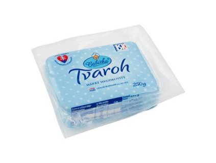 TVAROH MÄKKÝ HRUDKOVITÝ 250g BABIČKA