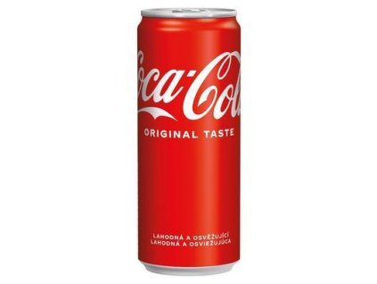 COCA COLA 0.33l PLECH VRATNÝ OBAL