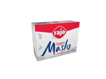 MASLO ČERSTVÉ 250g RAJO