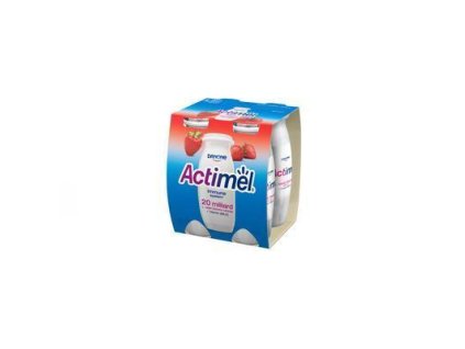 ACTIMEL JAHODA 4x100g DANONE