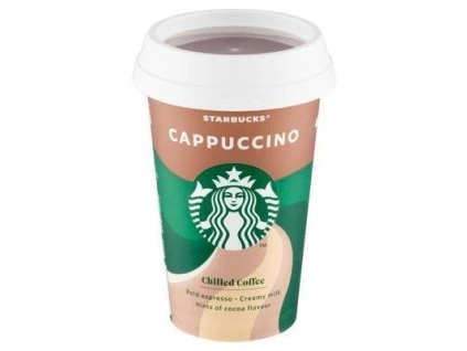 KÁVA ĽADOVÁ CAPPUCCINO 220ml STARBUCKS