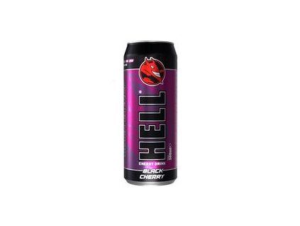 NÁPOJ ENERGETICKÝ HELL BLACK CHERRY 0.5l PLECH VRATNÝ OBAL