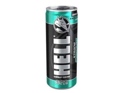 NÁPOJ ENERGETICKÝ HELL FOCUS 0.25l PLECH VRATNÝ OBAL