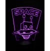 3D lampička Space2