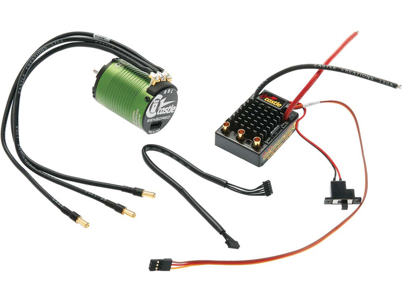 Fotografie produktu: Castle Creations Castle motor 1406 5700ot/V senzored, reg. Sidewinder V3