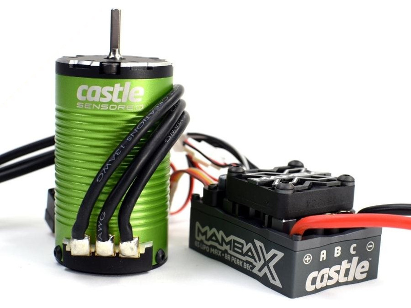 Fotografie produktu: Castle Creations Castle motor 1412 2100ot/V senzored, reg. Mamba X SCT