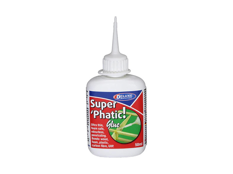 Fotografie produktu: Deluxe Materials Super Phatic univerzální řídké lepidlo 50ml