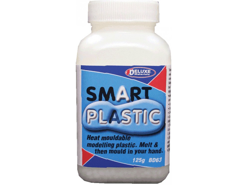 Fotografie produktu: Deluxe Materials Smart Plastic bílá modelovací hmota 125g
