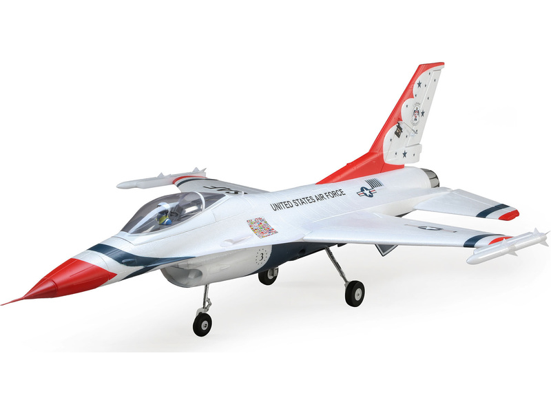 Fotografie produktu: E-flite F-16 Thunderbirds 0.8m SAFE Select BNF Basic