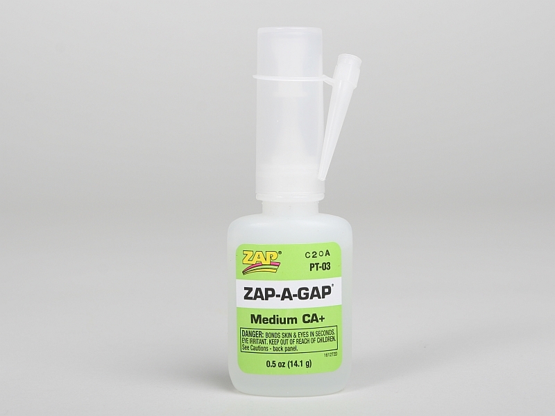 Fotografie produktu: ZAP ZAP-A-GAP střední vteřinové lepidlo 14,1g (0,5oz)